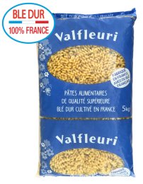 Serpentini blé France en sac 5 kg VALFLEURI | Grossiste alimentaire | EpiSaveurs
