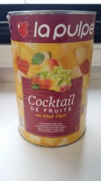 Cocktail de fruits préservés en boîte 5/1 LA PULPE | EpiSaveurs