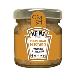 Moutarde à l'ancienne en pot 33 ml HEINZ | Grossiste alimentaire | EpiSaveurs