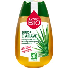 Sirop d'agave BIO en flacon 500 g SUNNY BIO | Grossiste alimentaire | EpiSaveurs