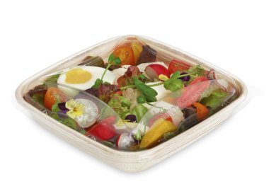 Boite salade avec couvercle 750 ml en sachet de 50 ALPHAFORM | EpiSaveurs