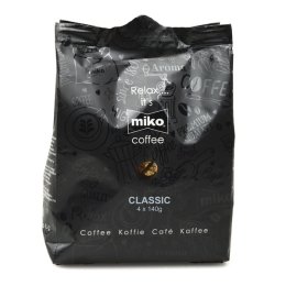 Café moulu 70% Arabica, 30% Robusta en dose-filtre 140 g MIKO | EpiSaveurs