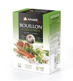 Bouillon de légumes en sachet infusion 62 g ARIAKE | Grossiste alimentaire | EpiSaveurs