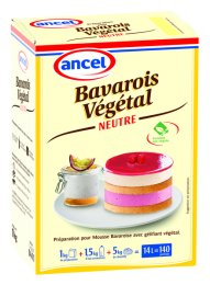 Bavarois végétal neutre en boîte 1 kg ANCEL | Grossiste alimentaire | EpiSaveurs