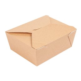 Boîte américaine en carton micro-ondable 1350 ml en paquet de 50 GARCIA DE POU | Grossiste alimentaire | EpiSaveurs