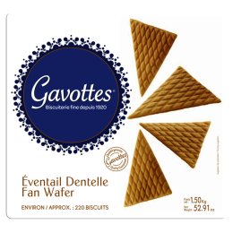 Biscuit éventail dentelle en boîte 1,5 kg GAVOTTES | Grossiste alimentaire | EpiSaveurs