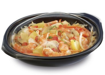 Boîte wok avec couvercle 750 cc en sachet de 25 ALPHA FORM | Grossiste alimentaire | EpiSaveurs