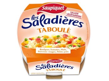Saladière Taboulé en coupelle 220 g SAUPIQUET | Grossiste alimentaire | EpiSaveurs