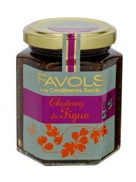 Chutney de figue en bocal 220 g FAVOLS | EpiSaveurs