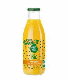 Pur jus d'orange BIO en bouteille 1 L PLEIN FRUIT | Grossiste alimentaire | EpiSaveurs