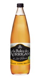 Cidre doux en bouteille verre 1 L LA BOLEE DES KORRIGANS | EpiSaveurs
