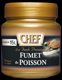 Fumet de poisson Premium à texture en pâte en pot 630 g CHEF | Grossiste alimentaire | EpiSaveurs