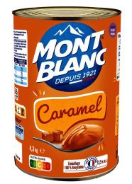 Crème dessert caramel en boîte 5/1 MONT BLANC | EpiSaveurs