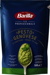 Pesto alla genovese en poche 500 g BARILLA | Grossiste alimentaire | EpiSaveurs