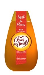 Miel de fleur liquide en flacon souple 1 kg LUNE DE MIEL | Grossiste alimentaire | EpiSaveurs