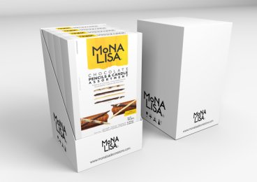 Assortiment de crayons en chocolat en boîte 300 g MONA LISA | Grossiste alimentaire | EpiSaveurs