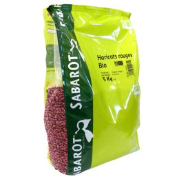 Haricot rouge BIO en sac 5 kg SABAROT | Grossiste alimentaire | EpiSaveurs