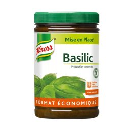 Mise en place basilic en pot 700 g KNORR | EpiSaveurs