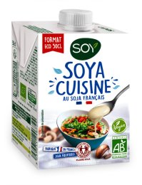 Crème de soja en brique 50 cl SOY | Grossiste alimentaire | EpiSaveurs