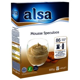Mousse au spéculoos en boîte 800 g ALSA | Grossiste alimentaire | EpiSaveurs