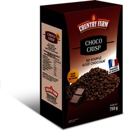 Choco Crisp en boîte 750 g COUNTRY FARM | Grossiste alimentaire | EpiSaveurs