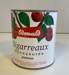 Bigarreau rouge dénoyauté préservé en boîte 4/4 ODENWALD | Grossiste alimentaire | EpiSaveurs