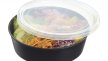Saladier rond avec couvercle réutilisable 1000 ml en sachet de 10 SOLIA | Grossiste alimentaire | EpiSaveurs - 2