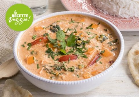 Recette : Curry de légumes veggie - EpiSaveurs