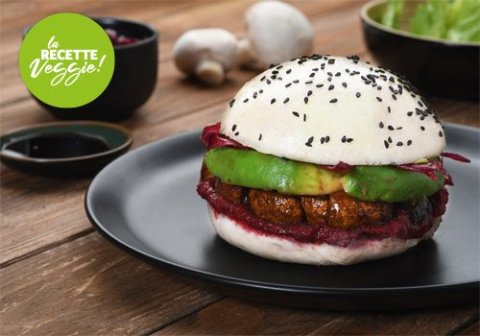 Recette : Bao Burger veggie - EpiSaveurs