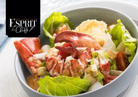 Recette : Salade César au homard - EpiSaveurs